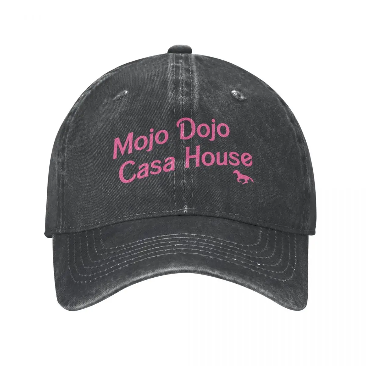 Mojo Dojo Casa House Hat Accessories Vintage Distressed Washed Ryan Gosling Horse Kenough Kenergy Snapback Cap Unisex Adjustable