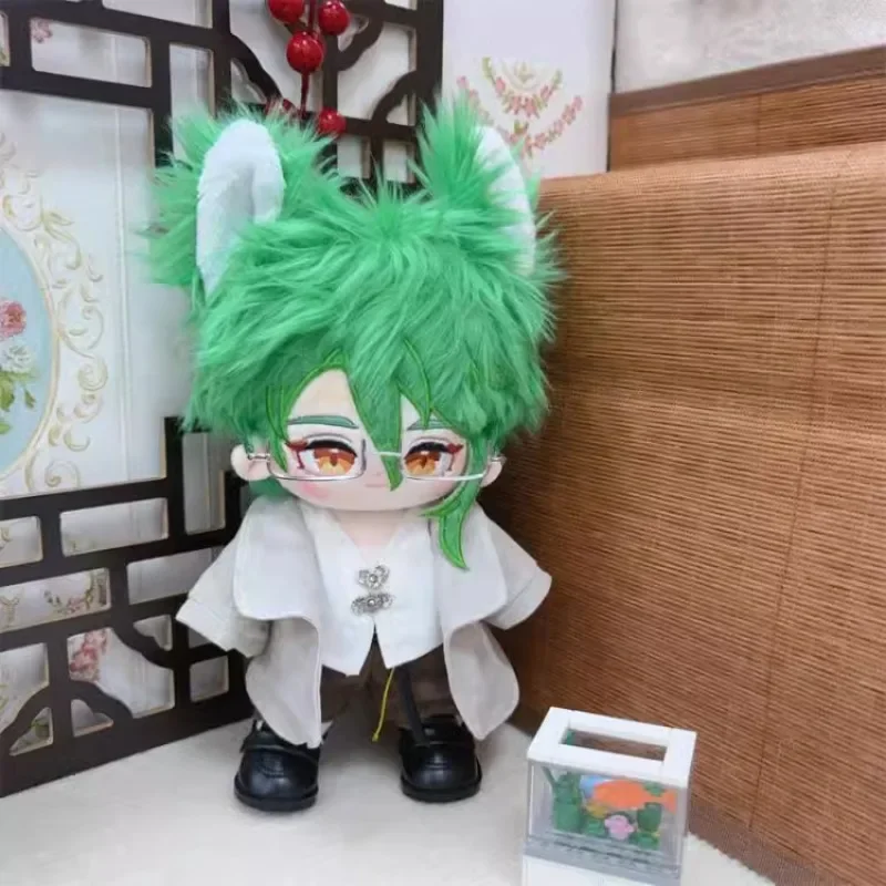 

Плюшевая кукла Genshin Impact Baizhu Plushies аниме кавайная 20 см Косплей плюшевая кукла с каркасом сменный костюм мультяшная игрушка подарок