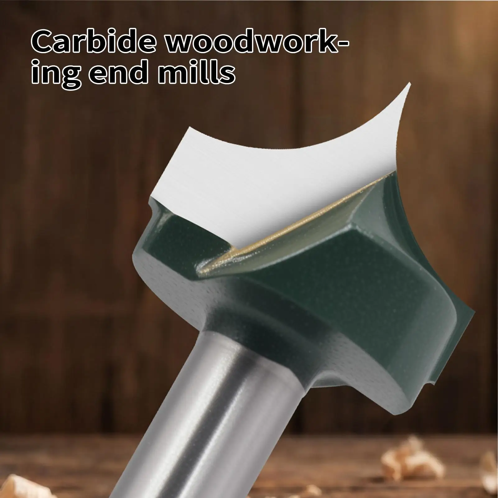 Chamfer Router Bit 1/4 Shank Rotary Tool Attachment Pointed Tip Wood Carving Router Bit For DIY Craft Laminated Board Furniture