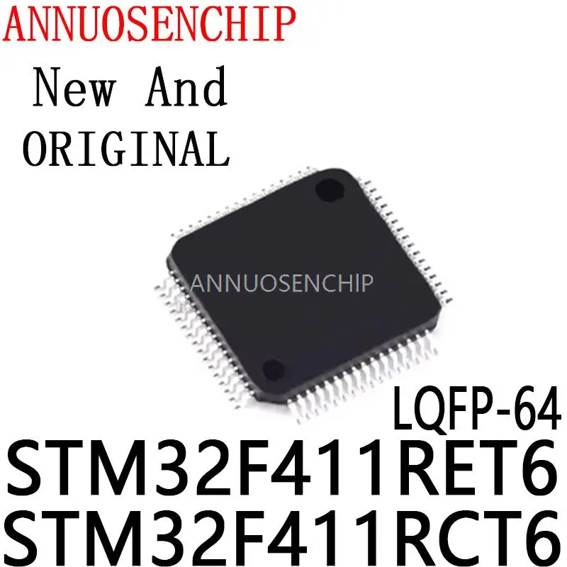 1PCS IC MCU QFP STM32F411RET6 STM32F411RCT6 STM32F411CEY6 STM32F411VET6 STM32F411VCT6 STM32F411CCU6 