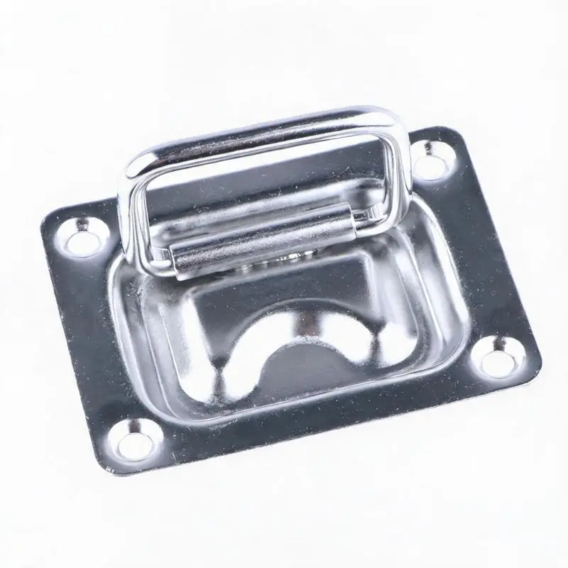 Boat Floor Buckle 316 Stainless Steel Flush Pull Ring Hatch Latch Yacht Recessed Lifting Handle Marine Hardware