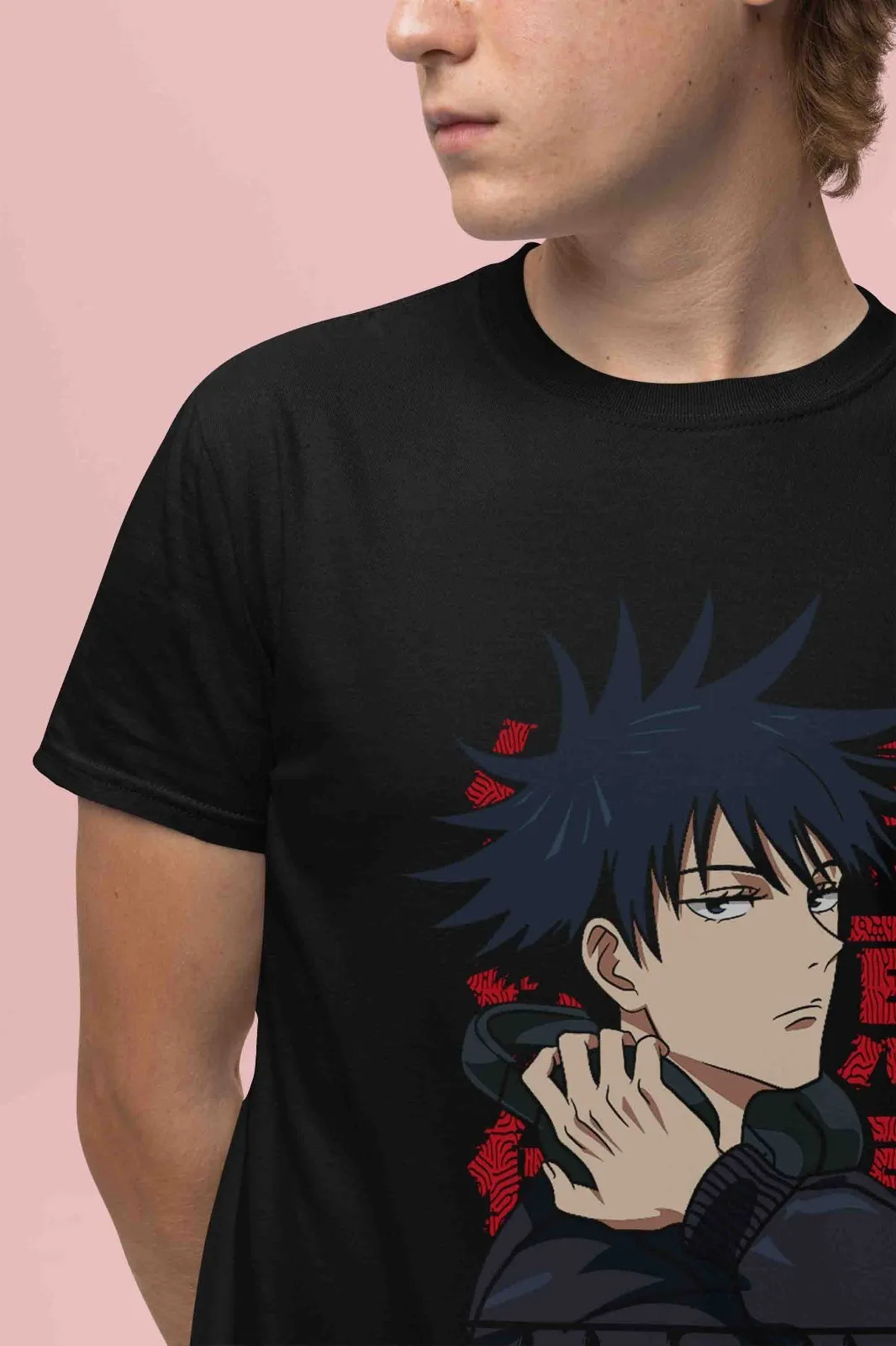 Jujutsu Kaisen Shirt Megumi Fushiguro T-Shirt Gojo Toji Top JJK Anime Mahoraga