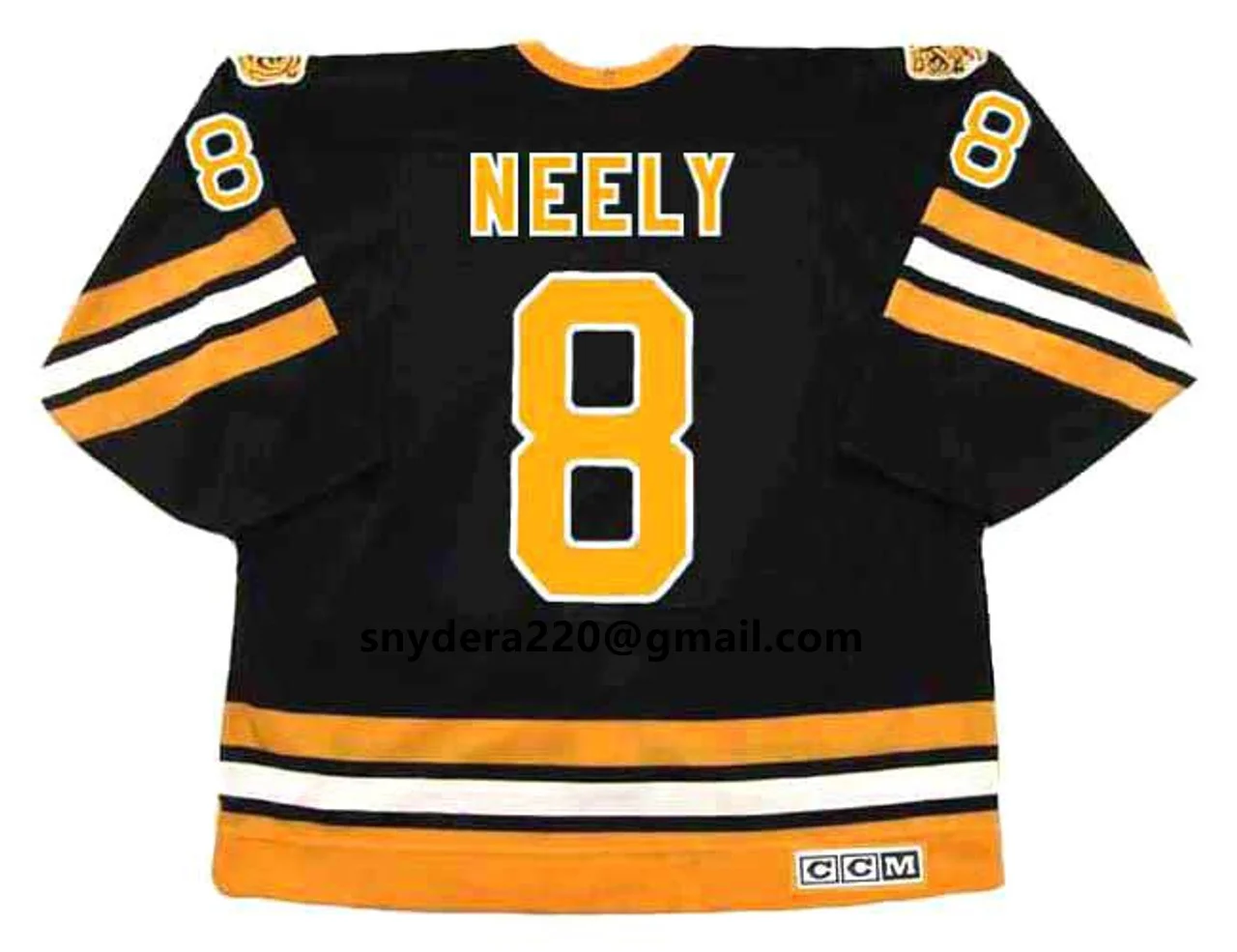 

DEREK SANDERSON Jersey America Boston Retro CAM NEELY Ice Hockey All Stitched Jerseys