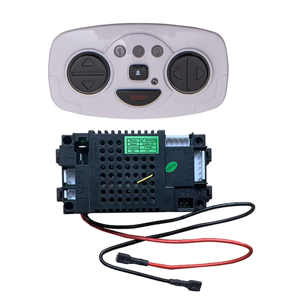 1set Receiver With Remote Control CLB084-4D 12V Children's Electric Ride Car 2.4G Remote Control And Receiver Power Tools Parts