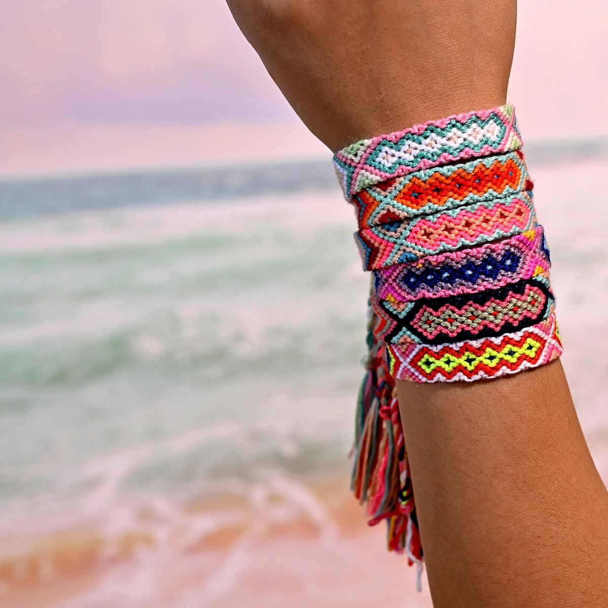 Rope Weave Bohemia Friendship Bracelet For Women Fashion Summer Beach Style Nibir Ethnic  Jewelry