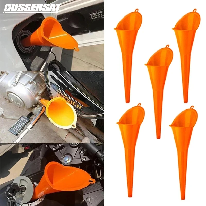 

Car Long Mouth Oil Funnel Engine Funnel Motorcycle Refueling Car Accessories Anti-splash Gasoline Oil Fuel Filling Tools