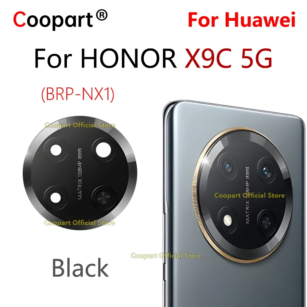 Back Camera Lens For HONOR X9C 5G Rear Camera Glass Cover Replacement With Adhesive Sticker