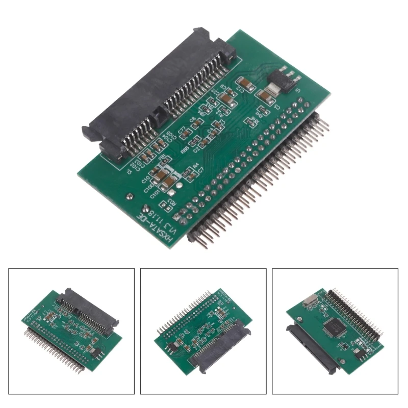 เป็น IDE อะแดปเตอร์2.5ตัวผู้ไปยัง IDE ตัวผู้พอร์ต40ขา1.5Gbs IDE รองรับ ATA 133 100 HDD DVD