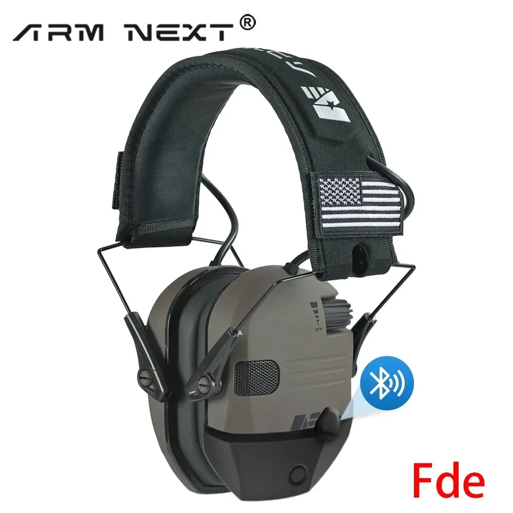 Tactical Bluetooth Shooting Hearing Protector Active Anti-Noise Earmuff ARM NEXT D20 New Professional Noise Reduction Headset