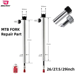 Bolany Mountain Bike Fork Oil Pump 26/27.5/29in Universal Single Air Hydraulic Bar Shoulder/Line Control Brake Replacement Parts