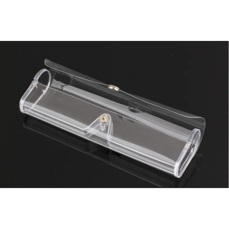 Transparent Reading Glasses Pocket Cases Ultralight Sunglasses Box Portable Unisex Clear Slim Glasses Cases for Women Men