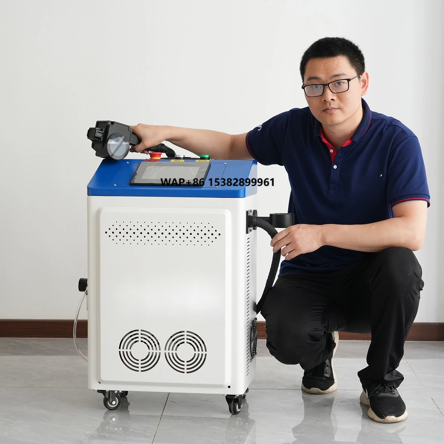 SWT Cleaning Machine Package Pulse Cleaner with Universal Wheel Cart for Easy Transportation Around the Workshop