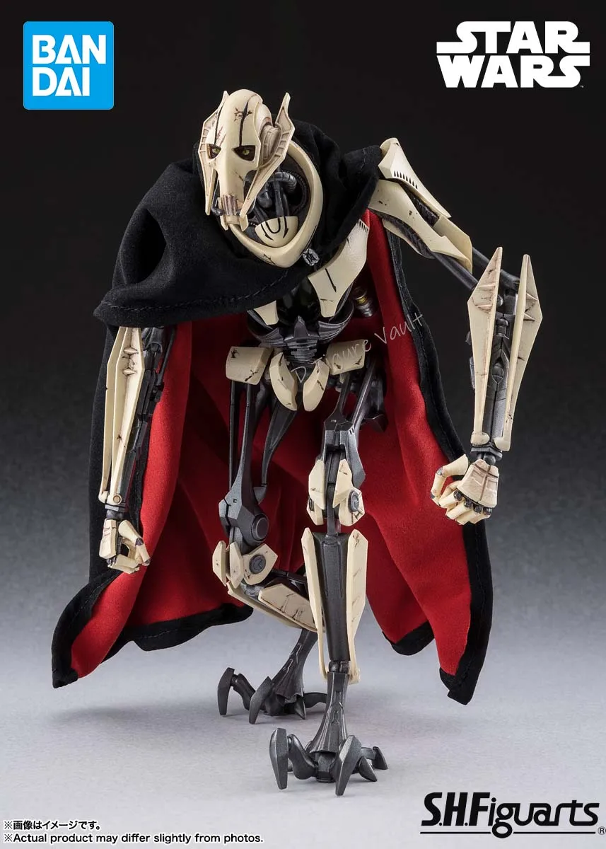 Bandai S.H.Figuarts General Grievous (STAR WARS 3: Revenge of the Sith) Figuras Anime Modelo Genuino Juguete En Caja Regalo