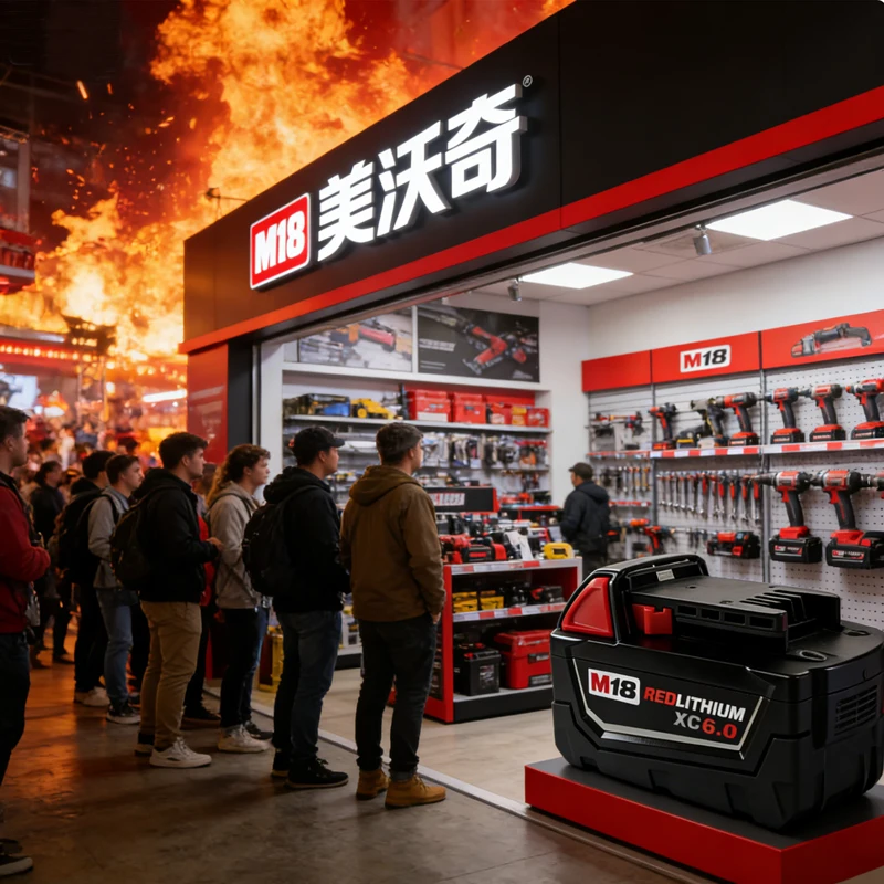 

M18 18V universal 18650 lithium battery suitable for wrench, drill, cutting machine, angle grinder for long-term use