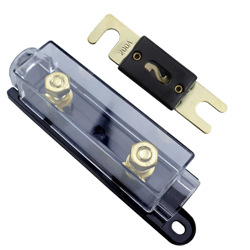 

Fuse Holder Fusible Link With Fuse Car Auto Fuse Audio Fuse Holders 200A Fuse Holder Fuse Box Fusible Link With Fuse