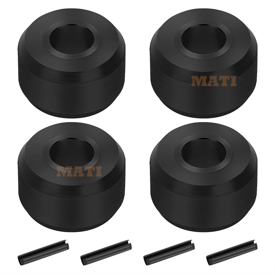 4Pcs Secondary Clutch Roller w/ Upgraded Rust Free Pin For Polaris Ranger Sportsman RZR Scrambler 500 570 700 800 850 900 1000