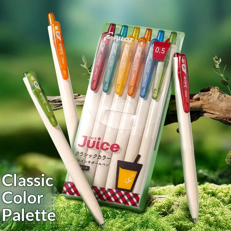 

Japan PILOT LJU-15 Juice Gel Pen Limited Edition Classic & Elegant 0.5mm Color Student Classification Note Painting Stationery