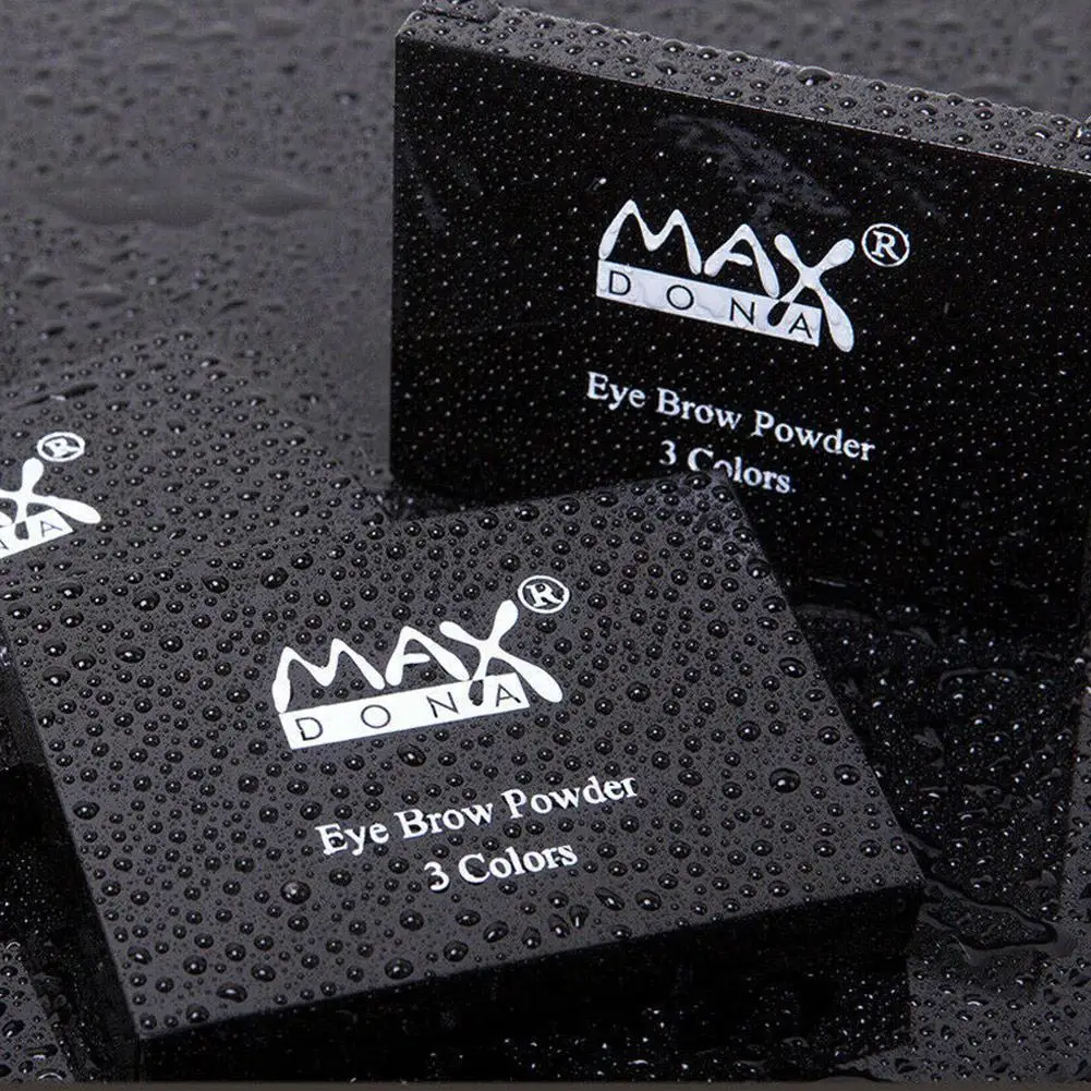 Colorful Eyebrow Powder R Waterproof Professional Makeup Eye Brow Enhance Eye Shadow With Brush Mirror Box Palette Cosmetic