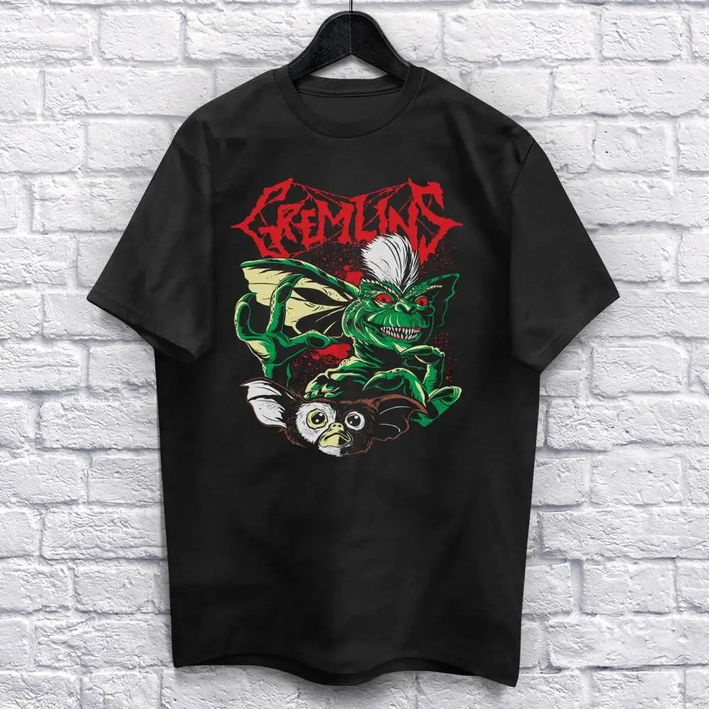 Creatures Horror T Shirt For Men and Women Movie Heavy Metal Funny Scary Halloween Music Spooky Cute