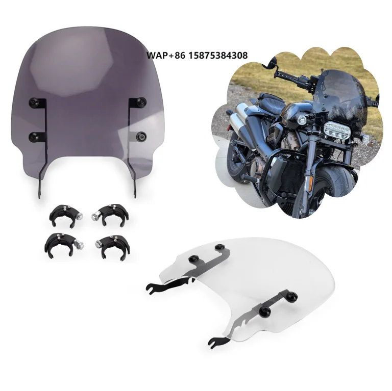 Sportster S Accessories Windshield for Harley Sportster S 1250 1250 2021 - 2022 Fairing Quick-Release Compact Windshield