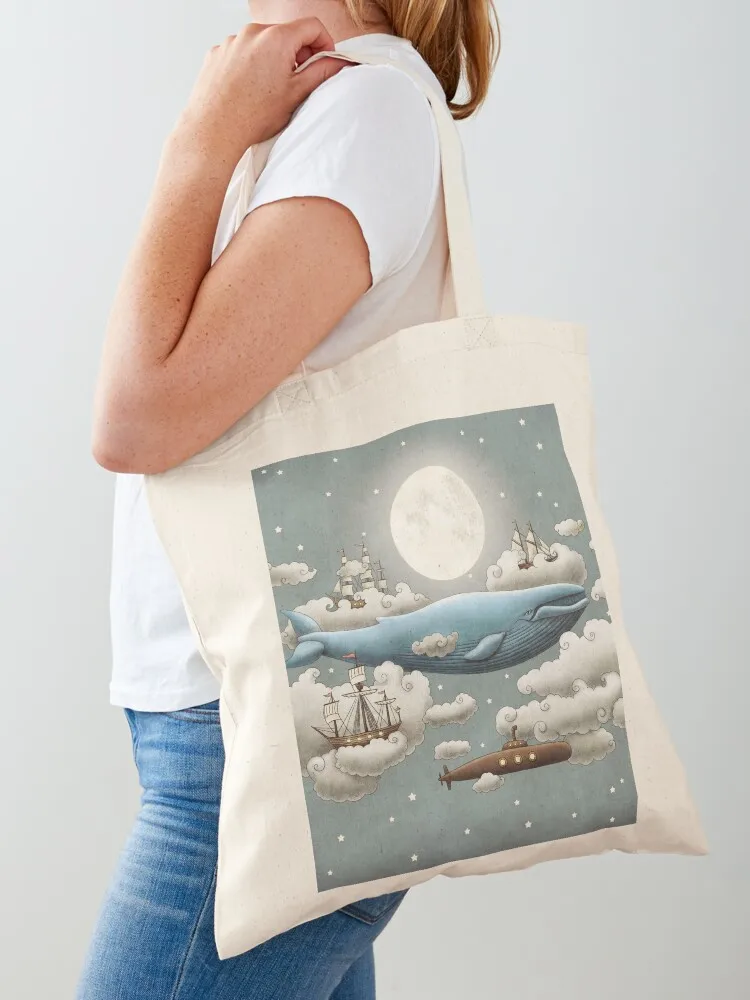 

Ocean Meets Sky Tote Bag tote bags men canvas shopping bag Women's bag Women's tote