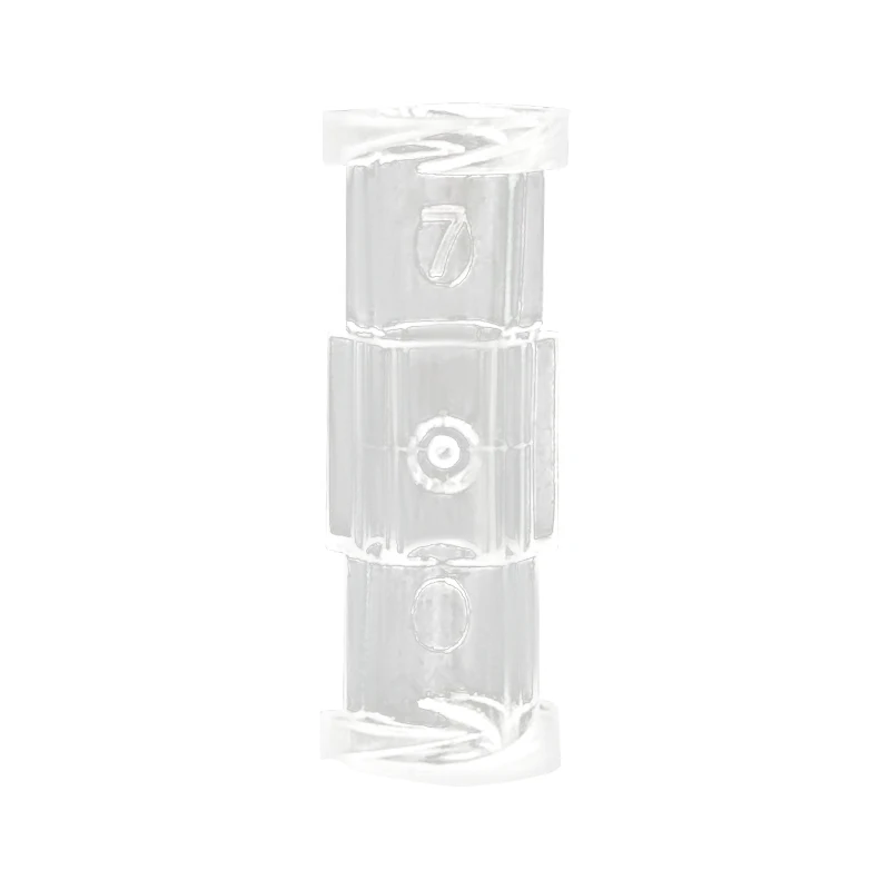 Lekvrije Dubbele Helix Medische Steriele Luer Lock Adapter 10-100PCS Transparante Plastic Spuit Connector Tool Onderdelen