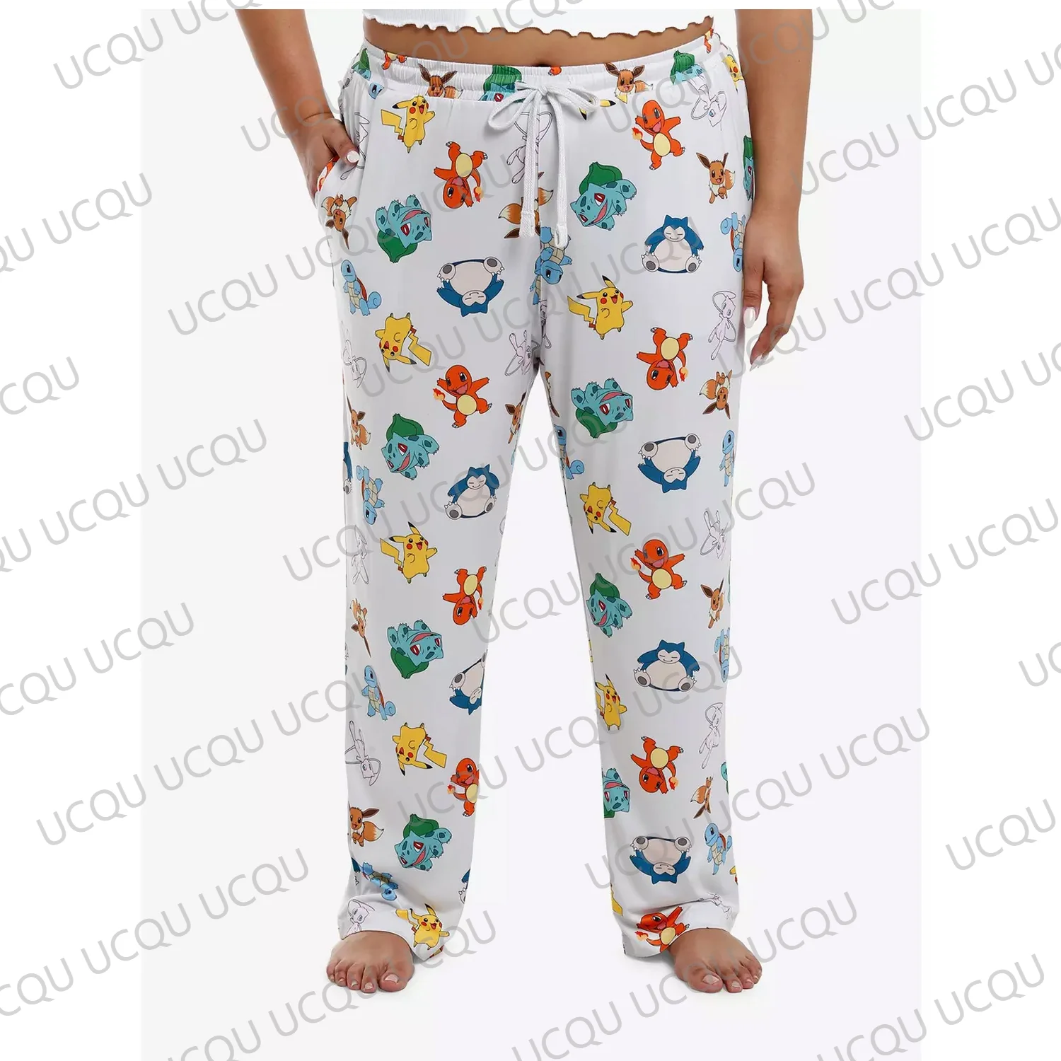 Kanto Region Sleep Pajama Pants Oversized Adult/Kids Pajama Pants 3D Printed Pyjama Trousers Gift