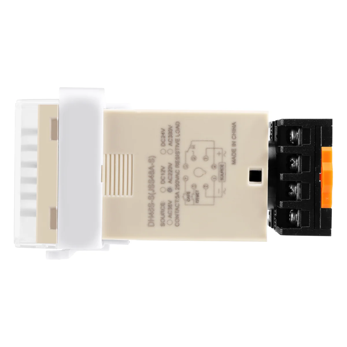 

KIKI AC 220V 5A Programmable Double Delay Relay Device Tool DH48S-S