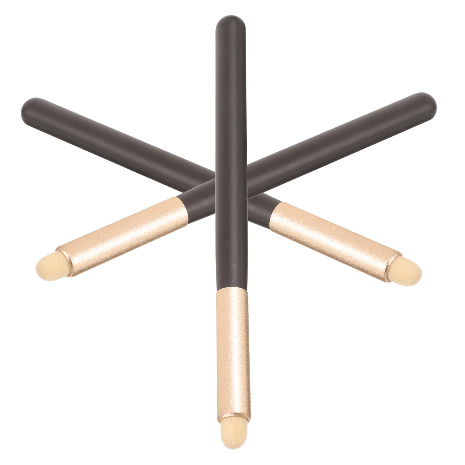 3Pcs Lip Brush Ergonomic Lipstick Applicators Makeup Tools for Women Portable Lip Gloss Concealer Balm Quick Application