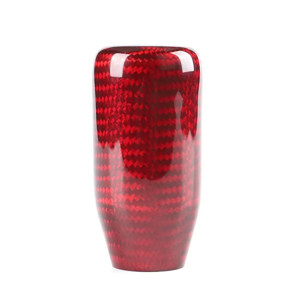 

5 6 Speed Car Carbon Fiber Auto Manual Transmission Gear Shift Knob Shifter Head Handle Round Ball Shape Stick Lever AT MT