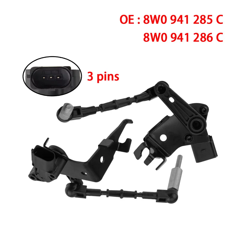 

Headlight Level Sensor OE Quality 8W0941285C 8W0941286C for AUDI A4 B9 S4 2016-2025 A5/S5 2017-2025 8W0 941 285 C 8W0 941 285C