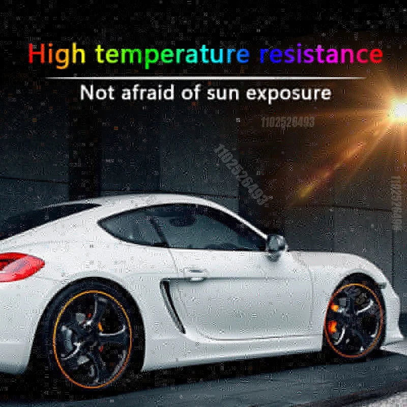 New 8M Car Wheel Decorative Strip Tire Hub Protection Bumper Strip Door Protector Tire Guard Line Accessories Tools