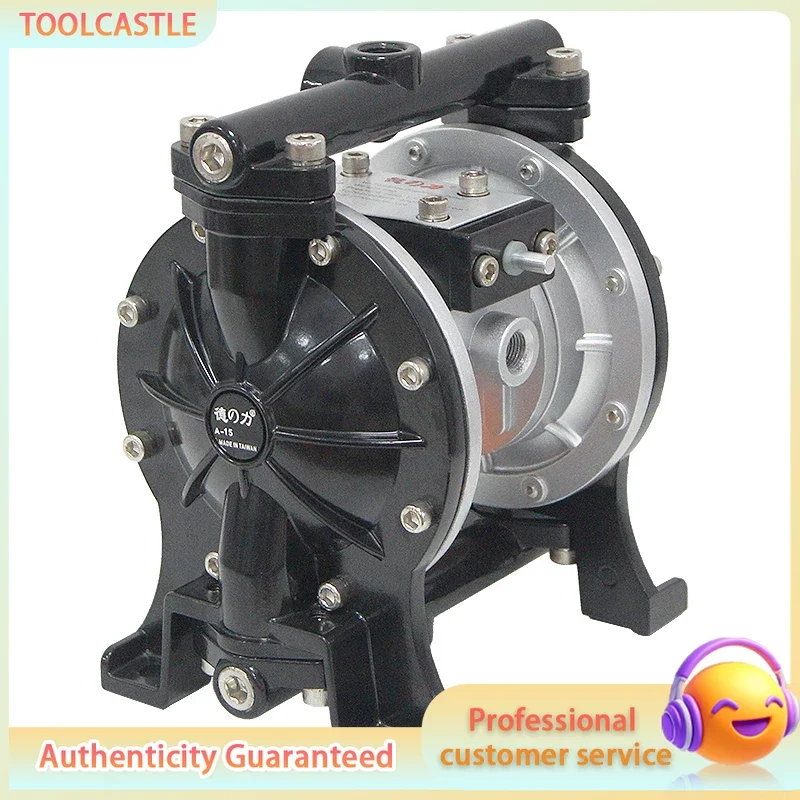 Air Operated Double Diaphragm Pneumatic Pump High Pressure Paint Booster Ink Glue Transfer Fluid Handling