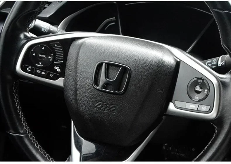 1 قطعة لهوندا H سيفيك الأسود الفضة شارة مناسبة أوديسي سبيريت سيتي اليشم سيارة تصميم الجبهة مصبغة مقصورة الأمتعة ملصق #5