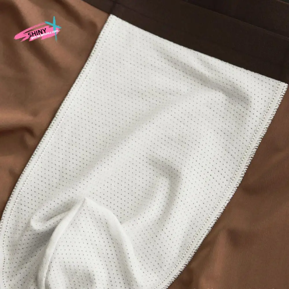 

Simple Thin Satin Silk Boxer Briefs Seamless Underpants Ice Silk Boxers Mid Waist Lingerie Underwear for Men Gifts