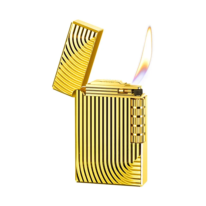 Remarks on Fire Gas Lighter High-value Side-slip Retro Classic Steel Sound Men's Gift - Image 3