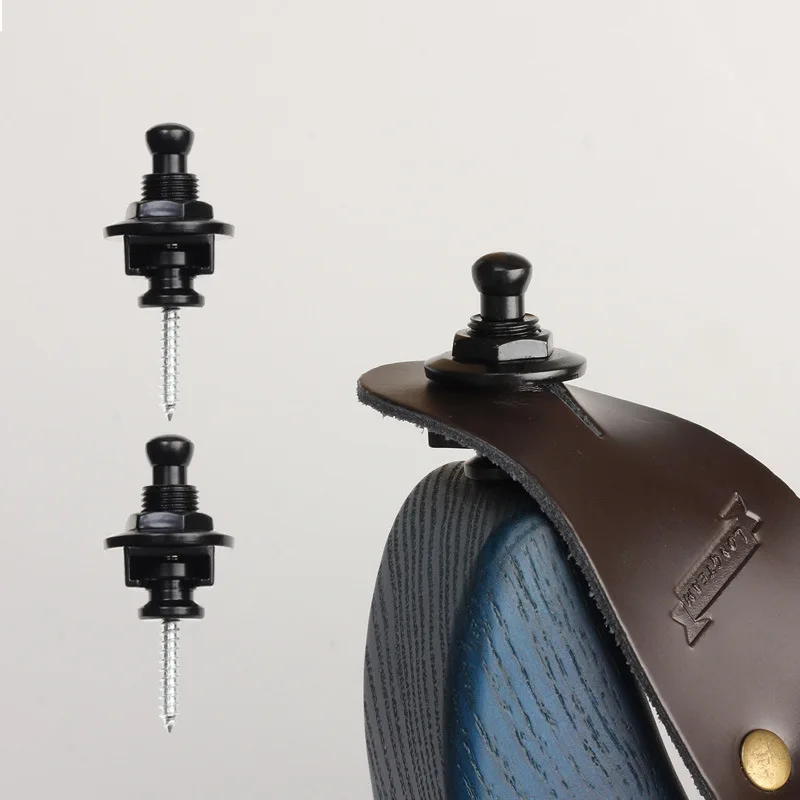 2 قطعة/المجموعة العام حزام الغيتار قفل Straplock المضادة للانزلاق زر لجميع الصوتية الكهربائية باس الغيتار الشعبي حزام الذيل