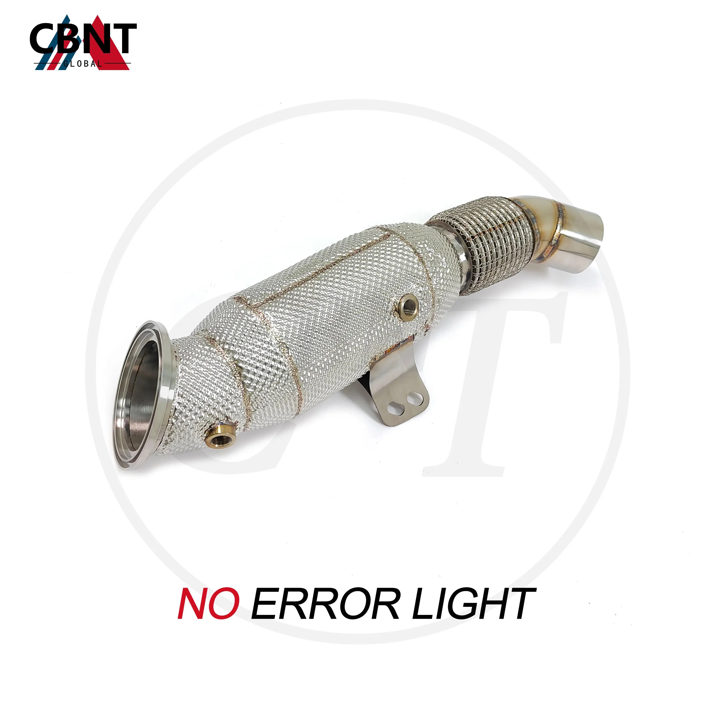 

CBNT Downpipe with Catalytic Converter for BMW G01 G02 M240i M340i M440i Supra A90 B58 3.0T SS304 No Error Light Exhaust Systems