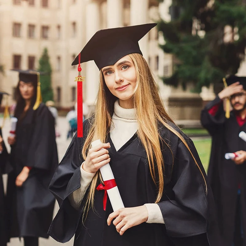 20 pezzi nappa laurea berretto da laurea accademico nappa 2022 gioielli in oro 2022 accessori per la laurea