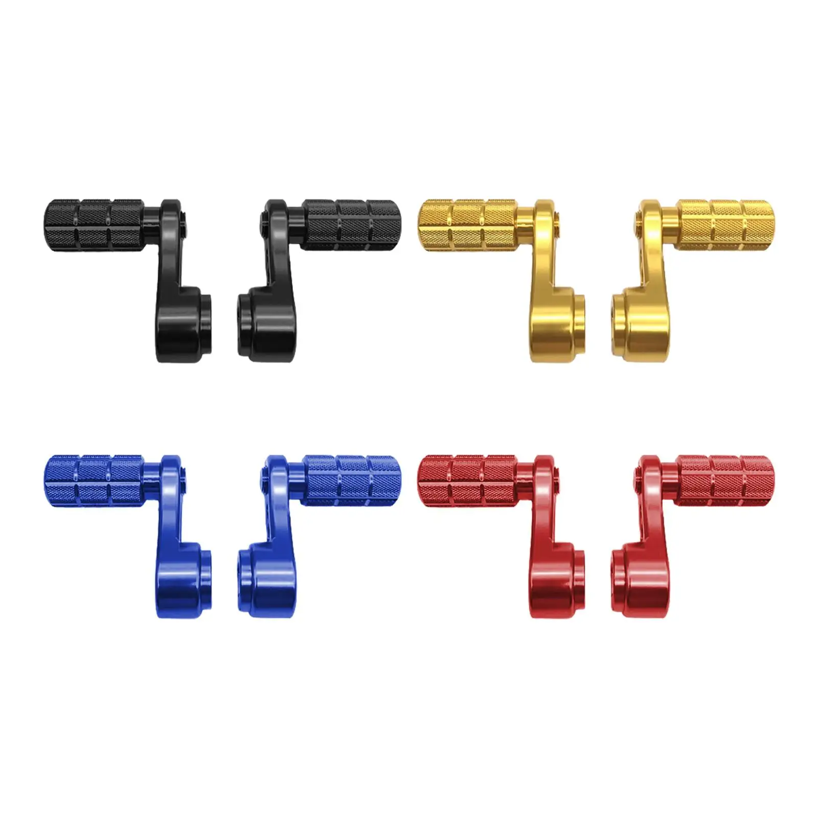 2 قطعة أوتاد مسند القدم الدواسات إصلاح الملحقات قطع غيار التجميع الكهربائية