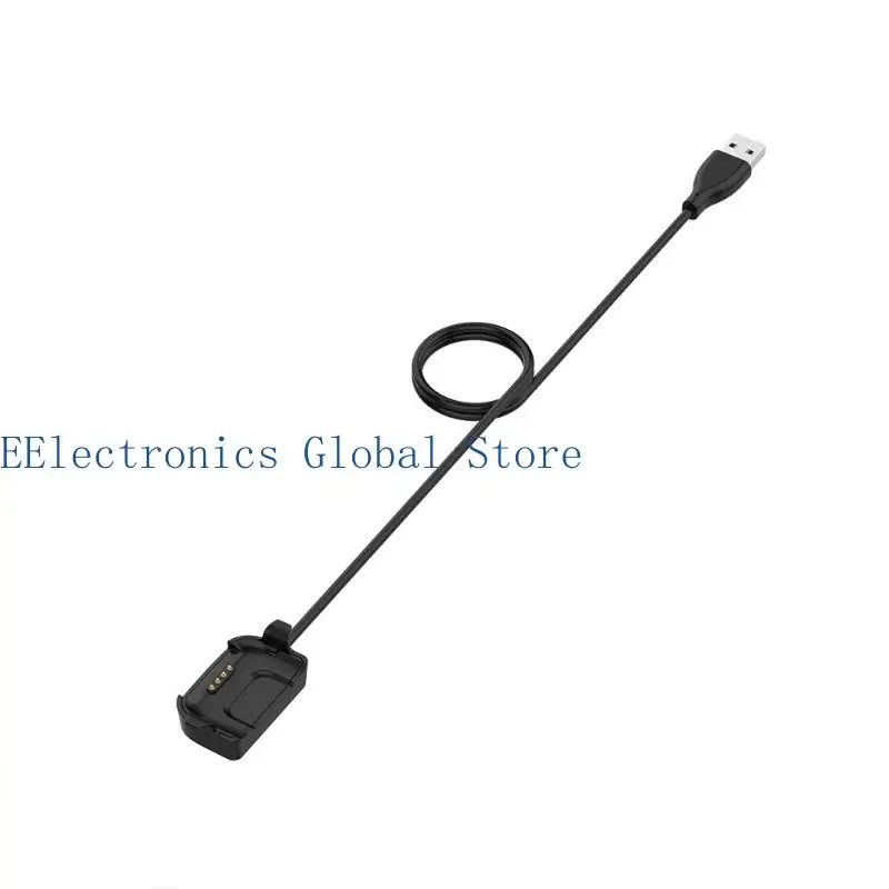 462B 100cm for Smart Watch Cable for ID205, USB Charging Replacement Line for Sport Watch,2 Pin Suction Char