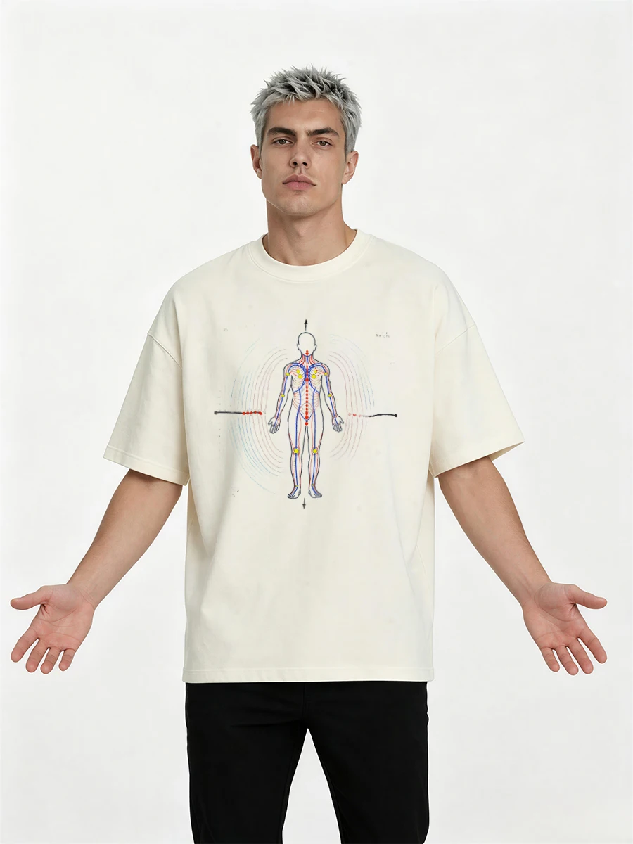 T-shirt Homme Col Rond Confortable Respirant Épaissi pour Avocat en Enfants, Famille et Services Juridiques