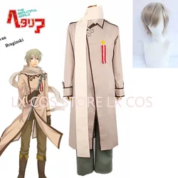 Hetalia Axis Powers APH Russia Ivan Braginsky full set Uniform Cosplay Costumes Halloween