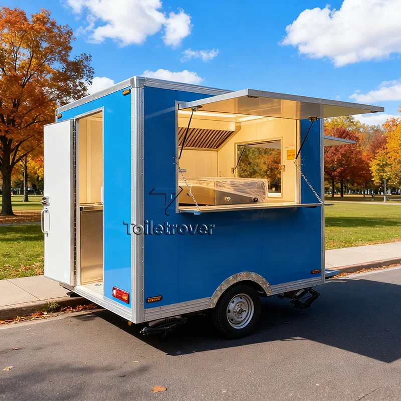 

Commercial Food Cart Trailer Cheapest Horse Trailer Food Truck Outdoor Street Small Food Truck Trailer Fully Equipped in China