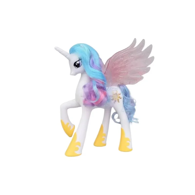 

Anime My Little Pony Figures 22cm Scootaloo Figure Belle Action Figure Models Doll Statue Figurine Decoration Kids Birthday Gift