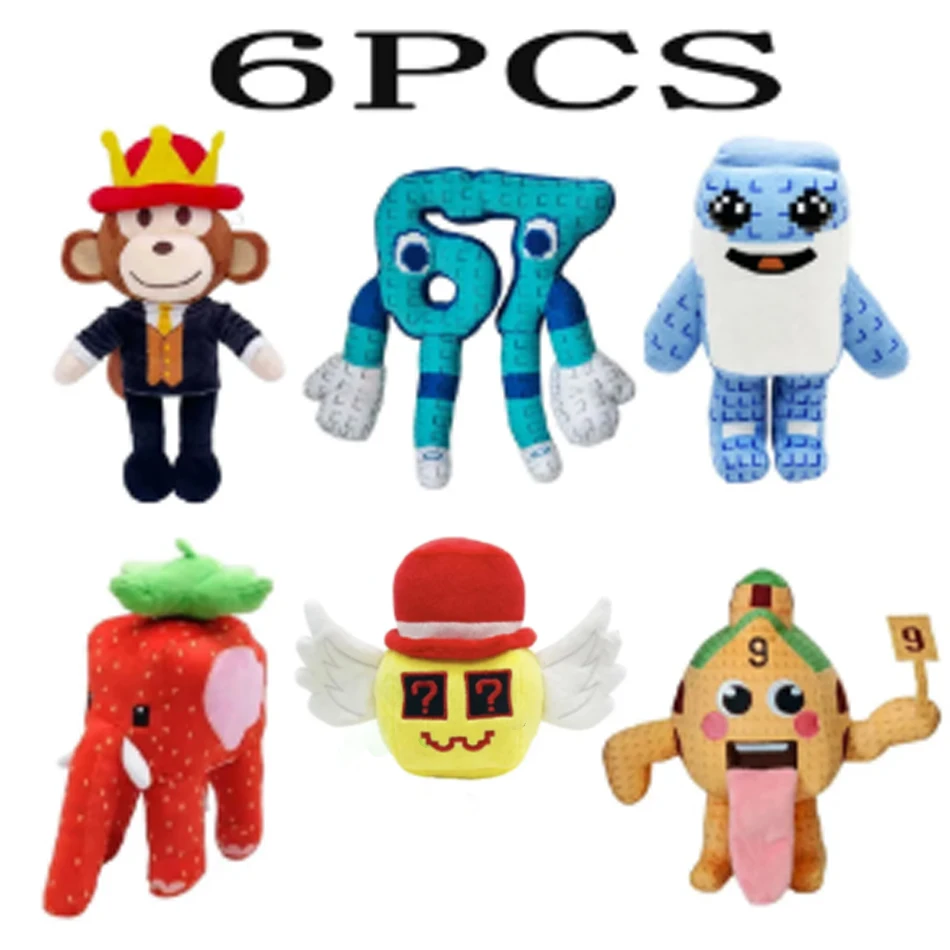 

2026 Steal A Brainrot Esok Serb Plush Hot Game Периферийные устройства Plushie Cute Cartoon No. 9-домик, мягкая кукла, игрушка, подарок для фанатов геймера