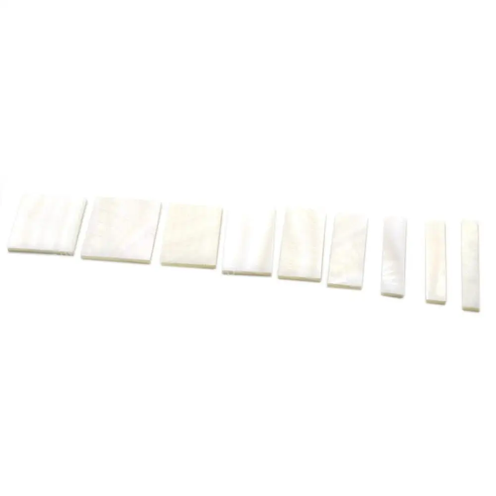 5set Natural White Shell DIY Inlays Markers 1.5mm Mother Of Pearl Guitar Fingerboard Fretboard Marker Inlay 