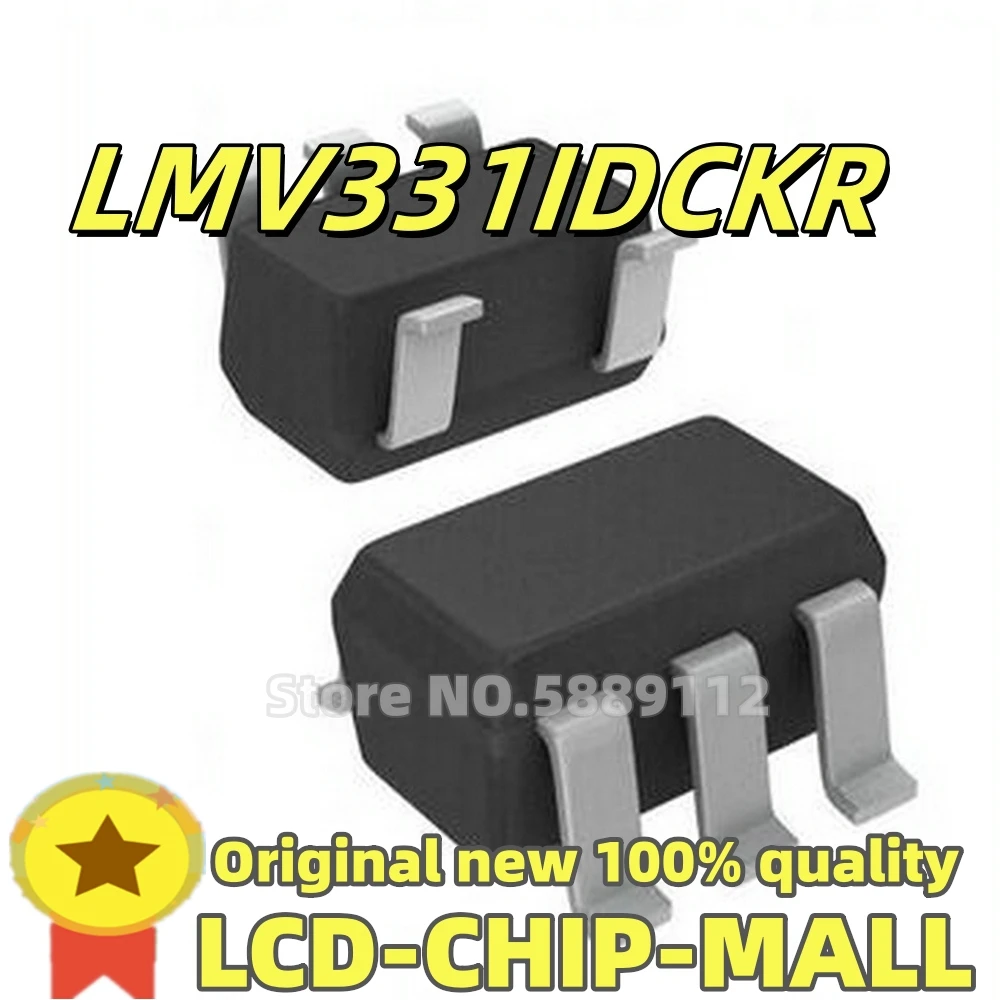 10PCS LMV331IDCKR LMV331 SC70-5 CHIPS IN STOCK