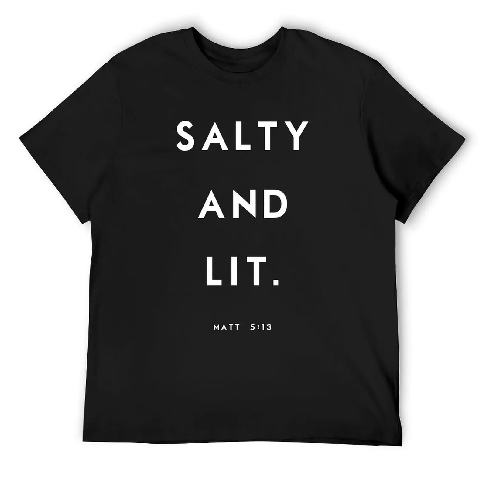 

Salty and Lit T-Shirt graphic tee shirt Blouse customizeds customs design your own luxury clothes men