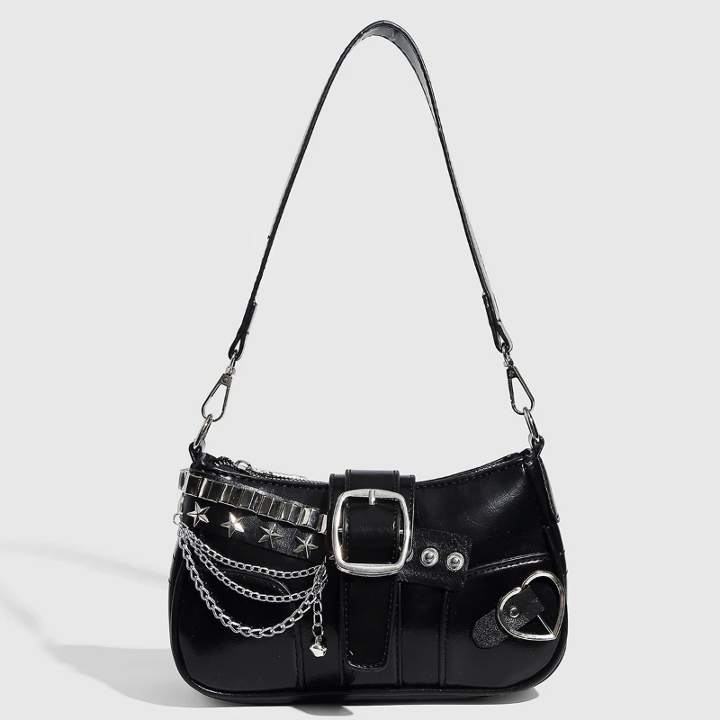 

Chain Crossbody Bags for Woman Shoulder Bags Armpit Bag Purse and Handbags Designer Bag Сумка Женская Sac À Main Femme 2025